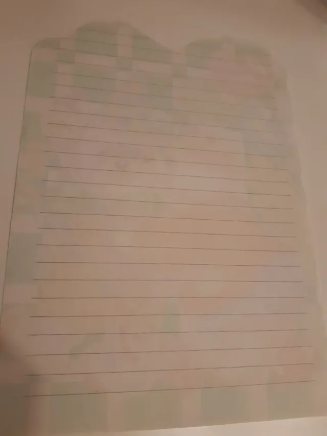 Hojas de carta coleccionables 90s