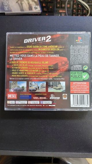Driver 2: Back on the Streets PS1