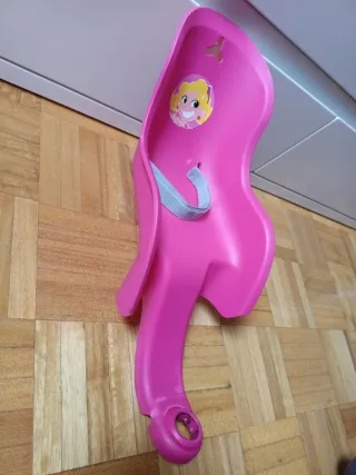 Silla Muñeca Bicicleta Rosa