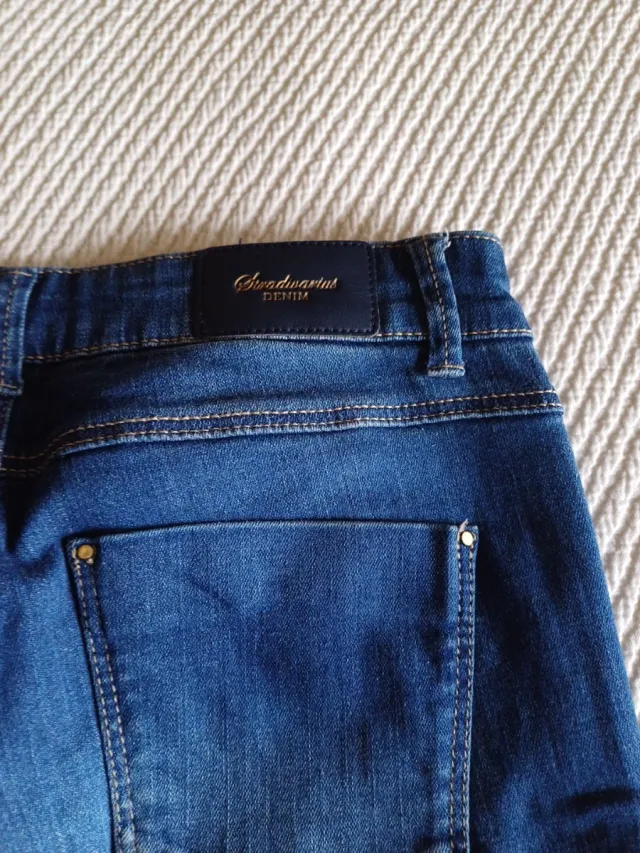 Pantalón vaquero elástico