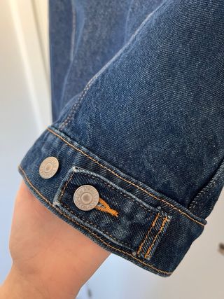 Chaqueta Vaquera Levi's Azul con dibujo de Snoopy