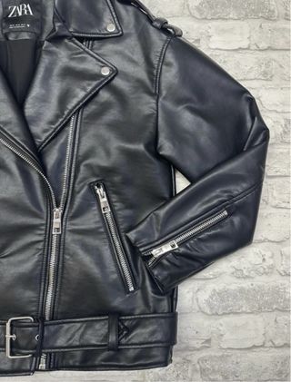 Cazadora Biker Oversize Zara