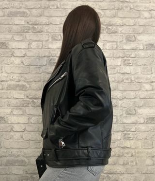 Cazadora Biker Oversize Zara