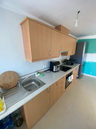 Cocina modular madera