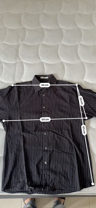 Camicia Calvin Klein Uomo Righe Nere