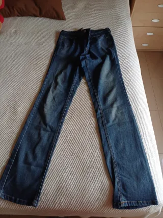 Pantalón vaquero elástico