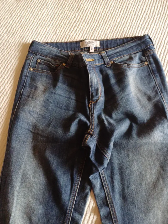 Pantalón vaquero elástico