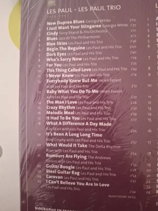 CD Les Paul & Mary Ford - BD Voices