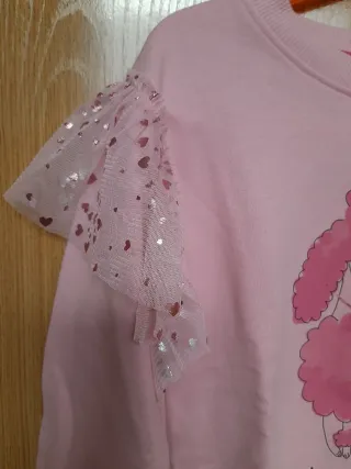 Conjunto Sudadera y Mallas Niña talla 5-6