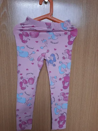 Conjunto Sudadera y Mallas Niña talla 5-6