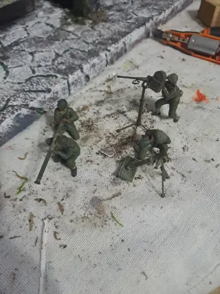 4 Soldatini Americani in Battaglia