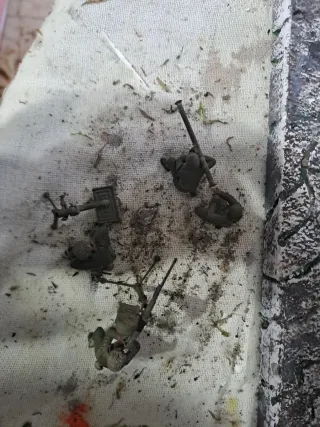 4 Soldatini Americani in Battaglia