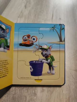 Libro Puzzle Paw Patrol