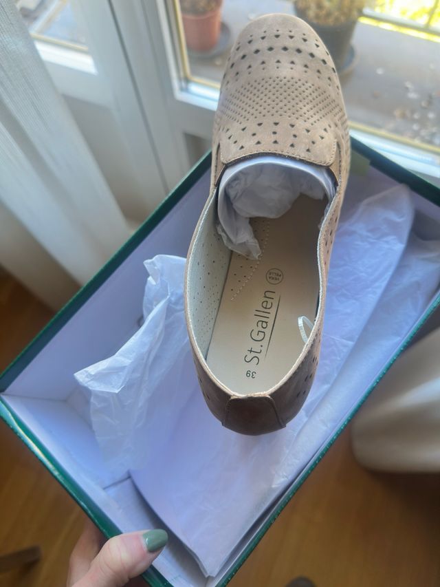 Zapatos St. Gallen Beige Talla 39