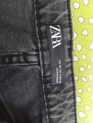 Pantalón vaquero mujer negro