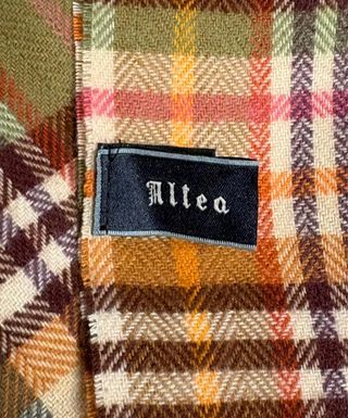 Bufanda de cuadros hombre - Altea