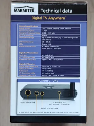 Transmisor AV Inalámbrico RCA SCART