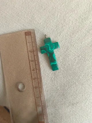 Colgante Cruz Malquita