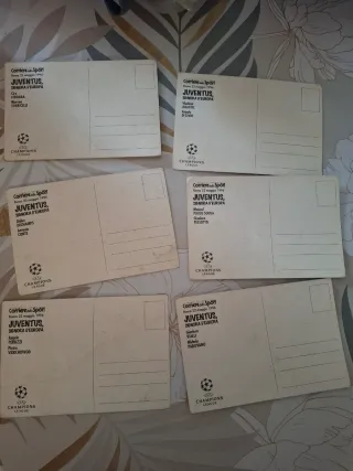 Cartoline Juventus Signora d'Europa