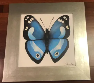 Cuadro Mariposa 57x57cm