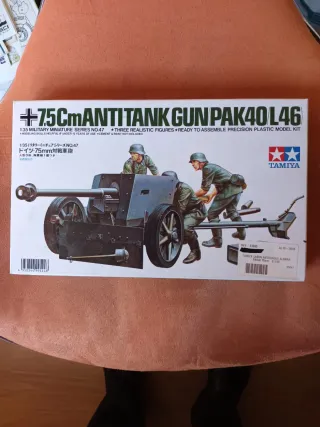 Maqueta Tamiya 7.5cm Pak40/L46