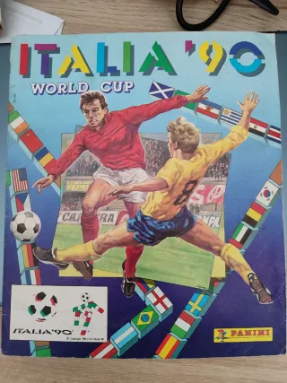 Álbum Mundial Italia 90 Completo