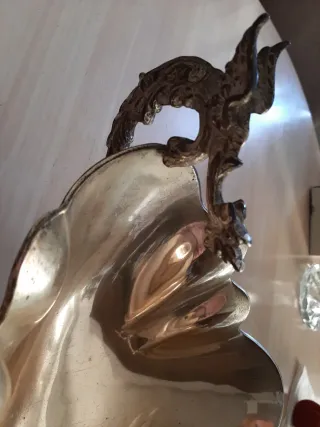 Centrotavola argentato