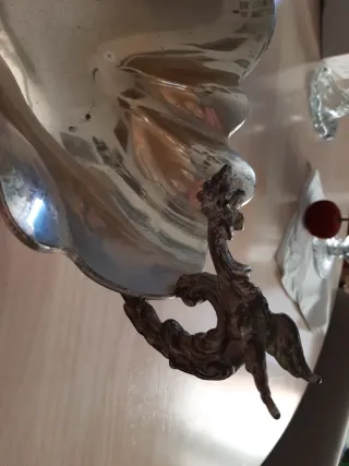 Centrotavola argentato