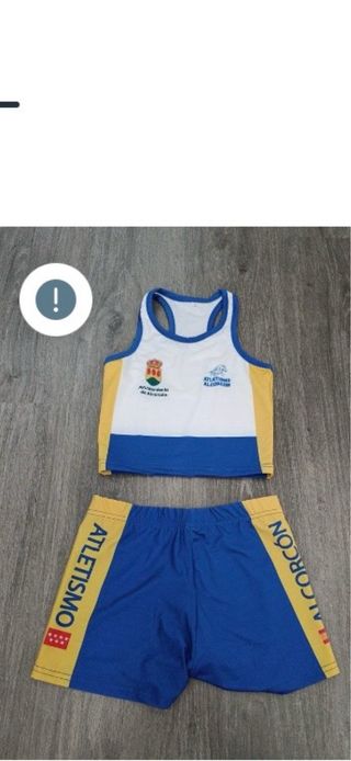 Equipación Atletismo Alcorcón Talla 12 Niña