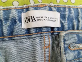 Pantalón vaquero Zara mujer talla M