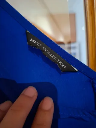 Mono Mango Azul Eléctrico