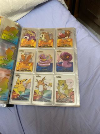 Álbum Pokémon laminacards completo