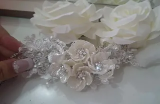 Vestido de boda gitana blanco