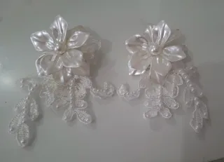 Vestido de boda gitana blanco