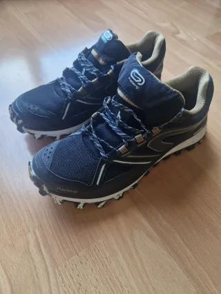 Zapatillas Kalenji Kiprun Trail MT Negro Bronce