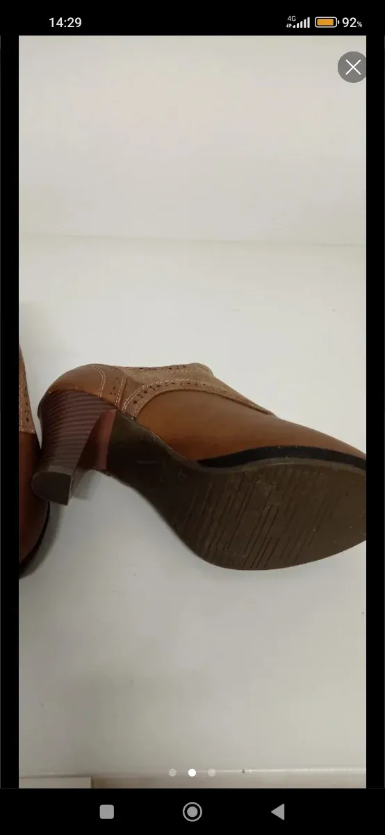 Zapatos de salón tacón marrón