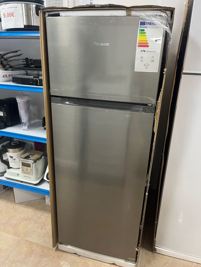Frigorífico Benavent 2 Puertas INOX