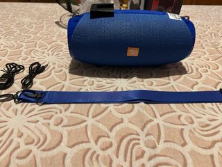 Cassa T&G Portatile Blu con Cinturino