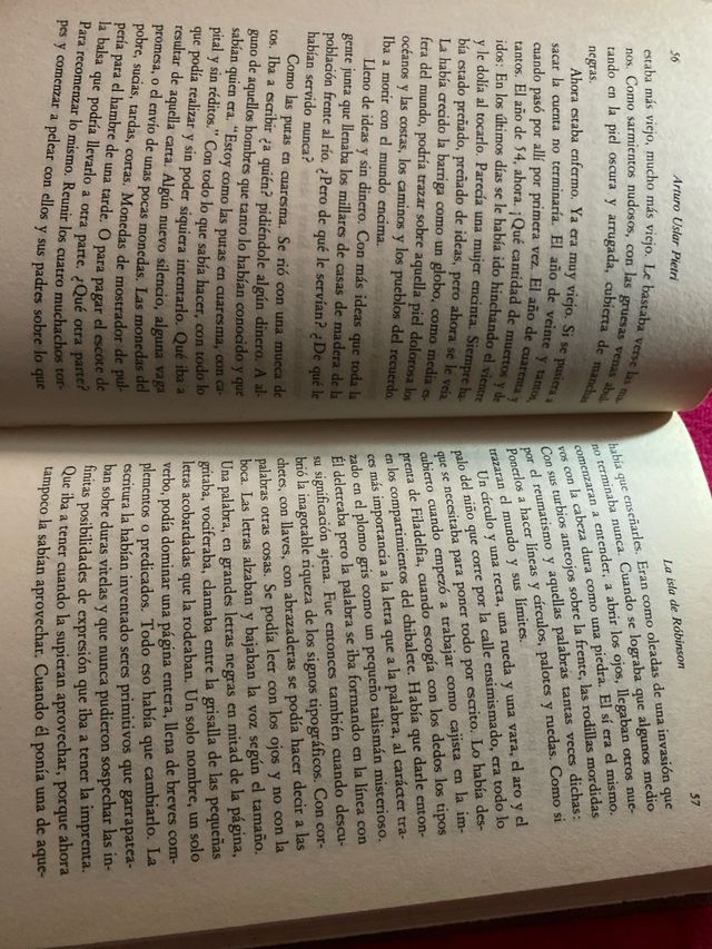 La isla de Robinson, 1984