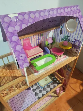 Casa delle bambole in legno Kidkraft