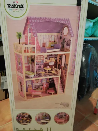 Casa delle bambole in legno Kidkraft