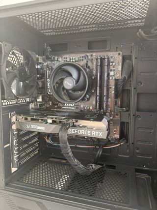 PC Gaming+Monitor 144hz+teclado newskill