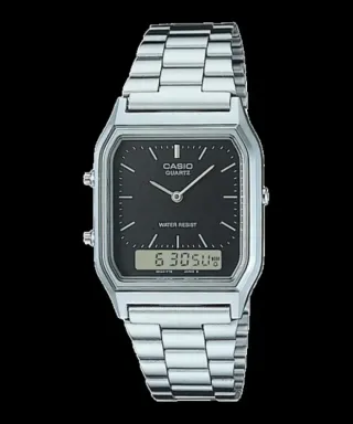 CASIO VINTAGE PLATEADO /