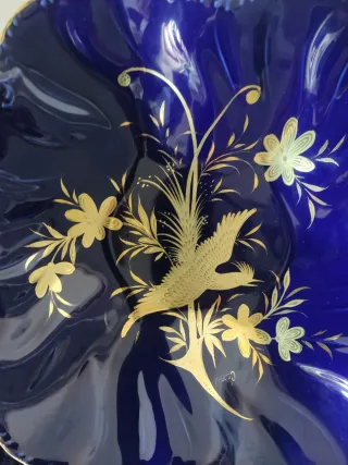 BANDEJA Y CENTRO DE MESA PORCELANA CAPEANS