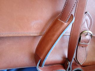 Maletín Piel Genuina Marrón