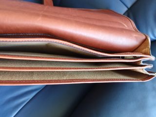 Maletín Piel Genuina Marrón