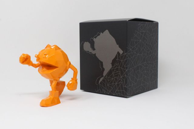 Richard Orlinski Pac-Man Naranja