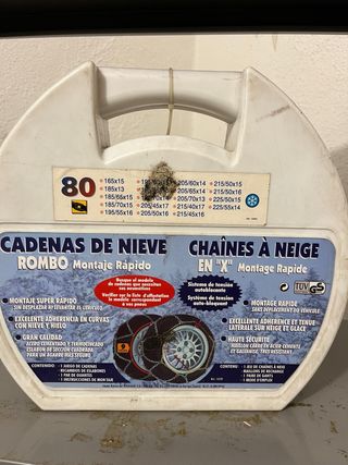 Cadenas de Nieve Rombo Talla 80