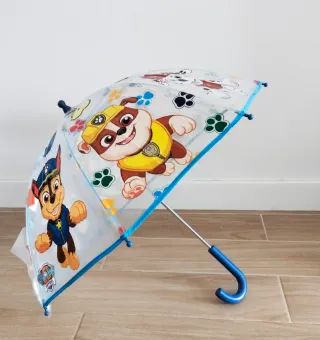 Paraguas Patrulla Canina Transparente