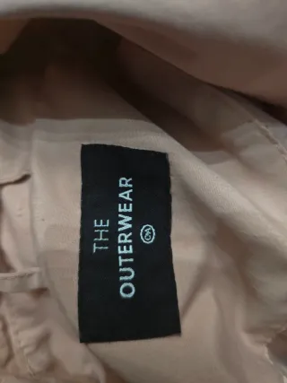 Gabardina rosa C&A talla 44